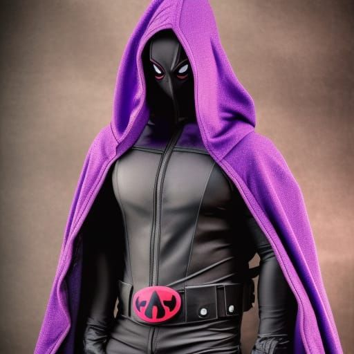 The Prowler: Menacing Villain in Purple Cloak
