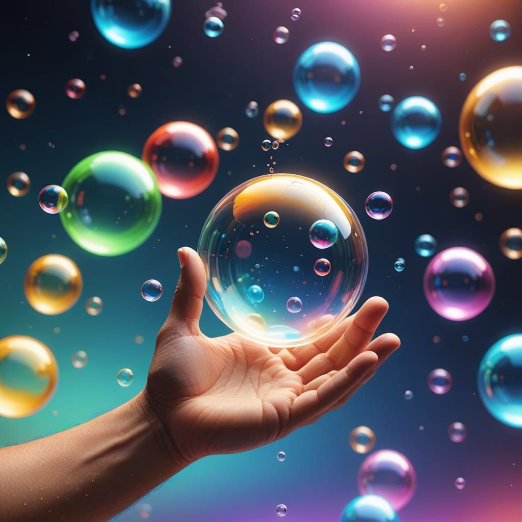 Pixar-Style Hand Farts in a Whimsical, Bright World