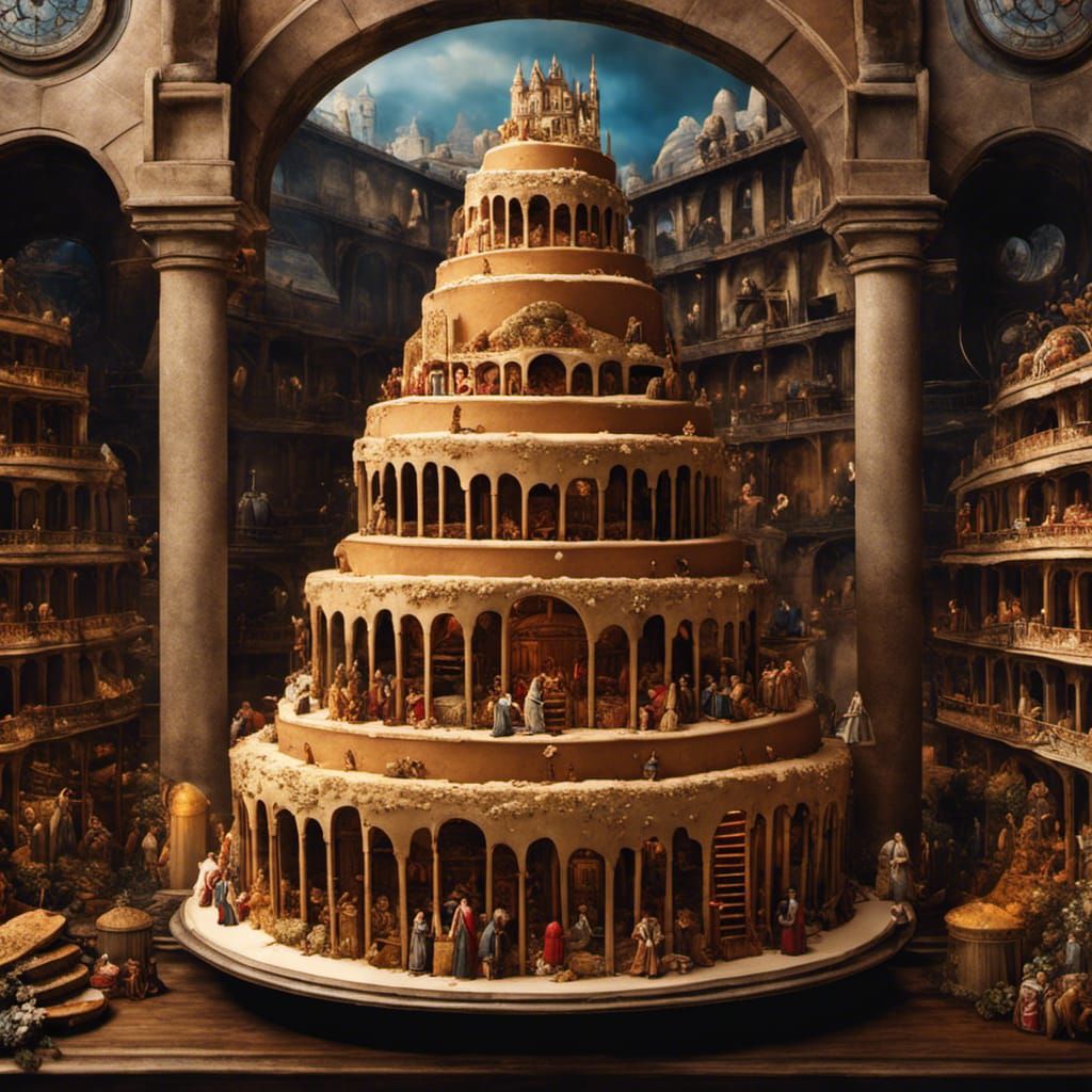 Pieter Bruegel the Elder Wedding Cake