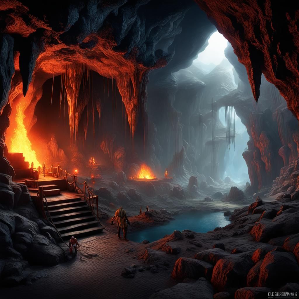 Journey to the Center of the Earth: 3D Render