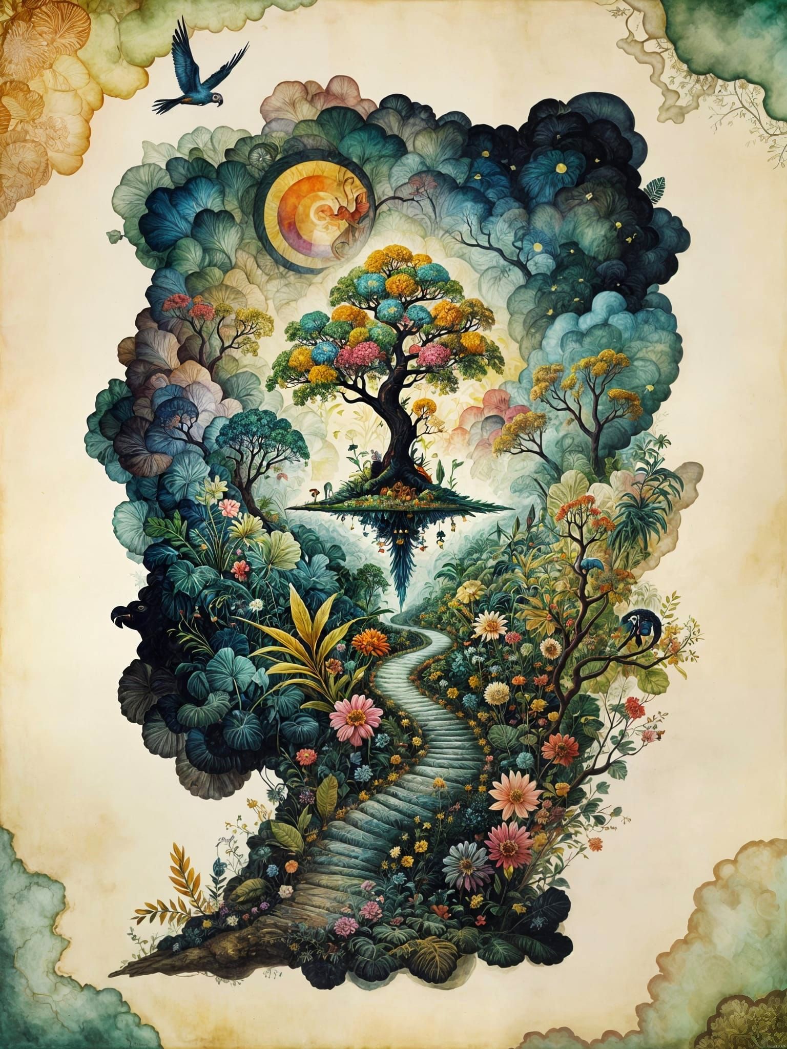 Representation of the Life Tree