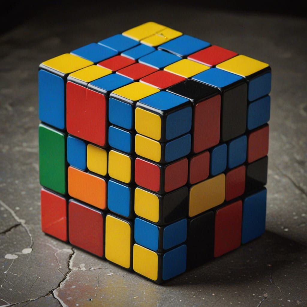 Rubik's Cube as Haunting Masterpiece