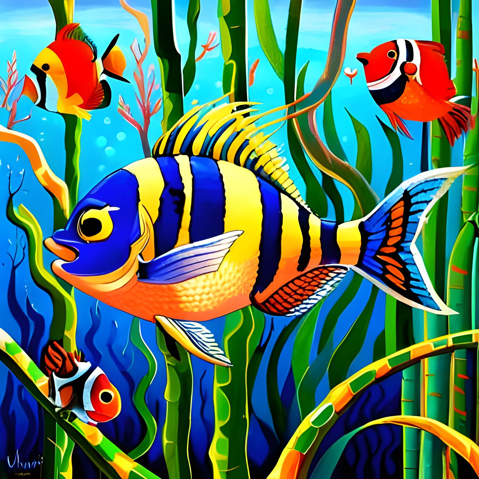 Detailed Japanese Landscape in Hyperrealistic Style