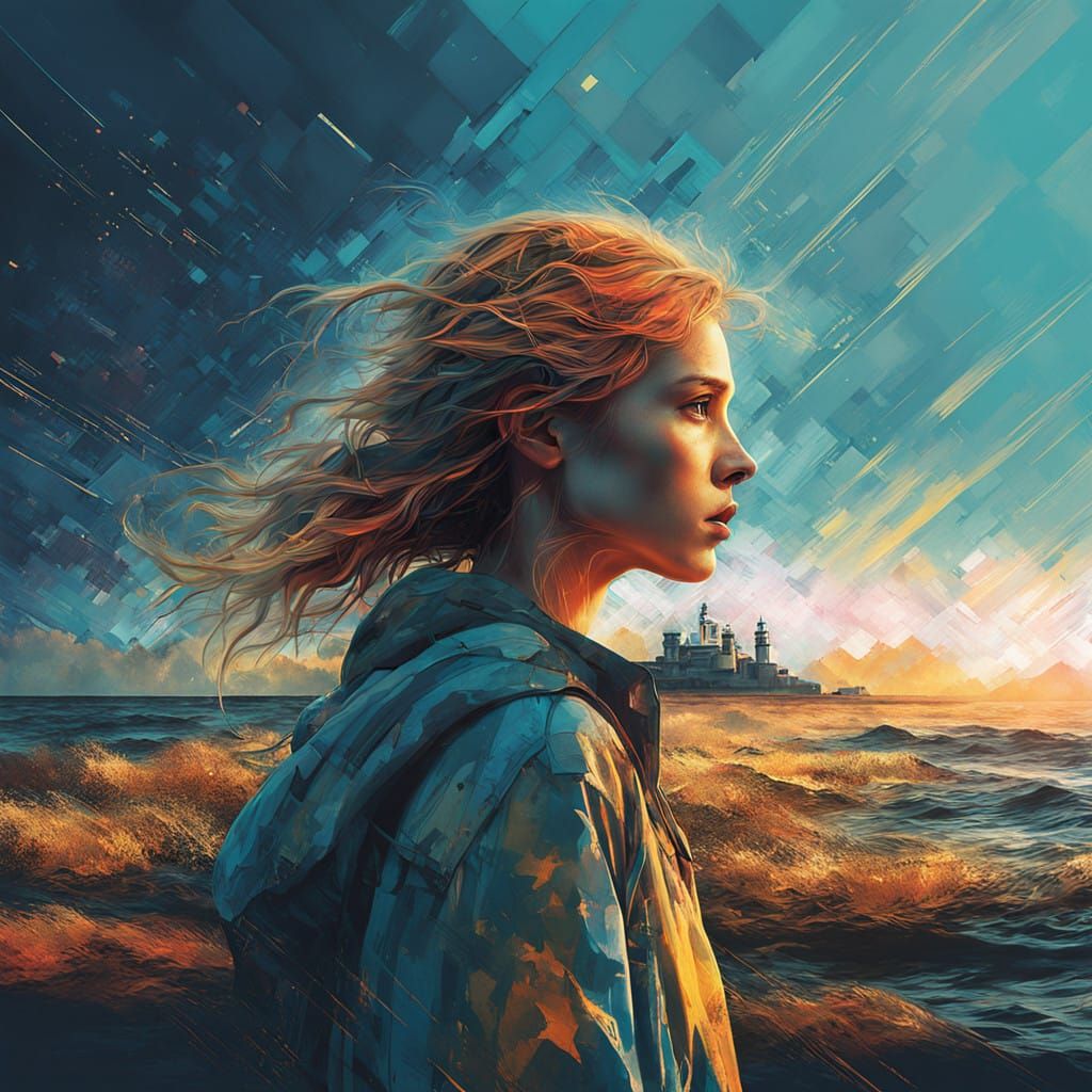 Ethereal Coastline Goddess