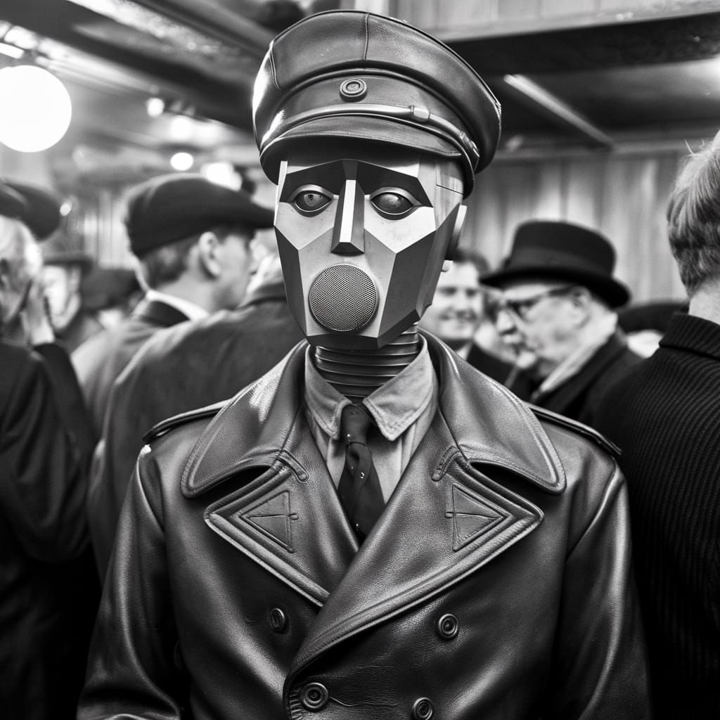 Art Deco Automaton in Weimar Berlin Bar