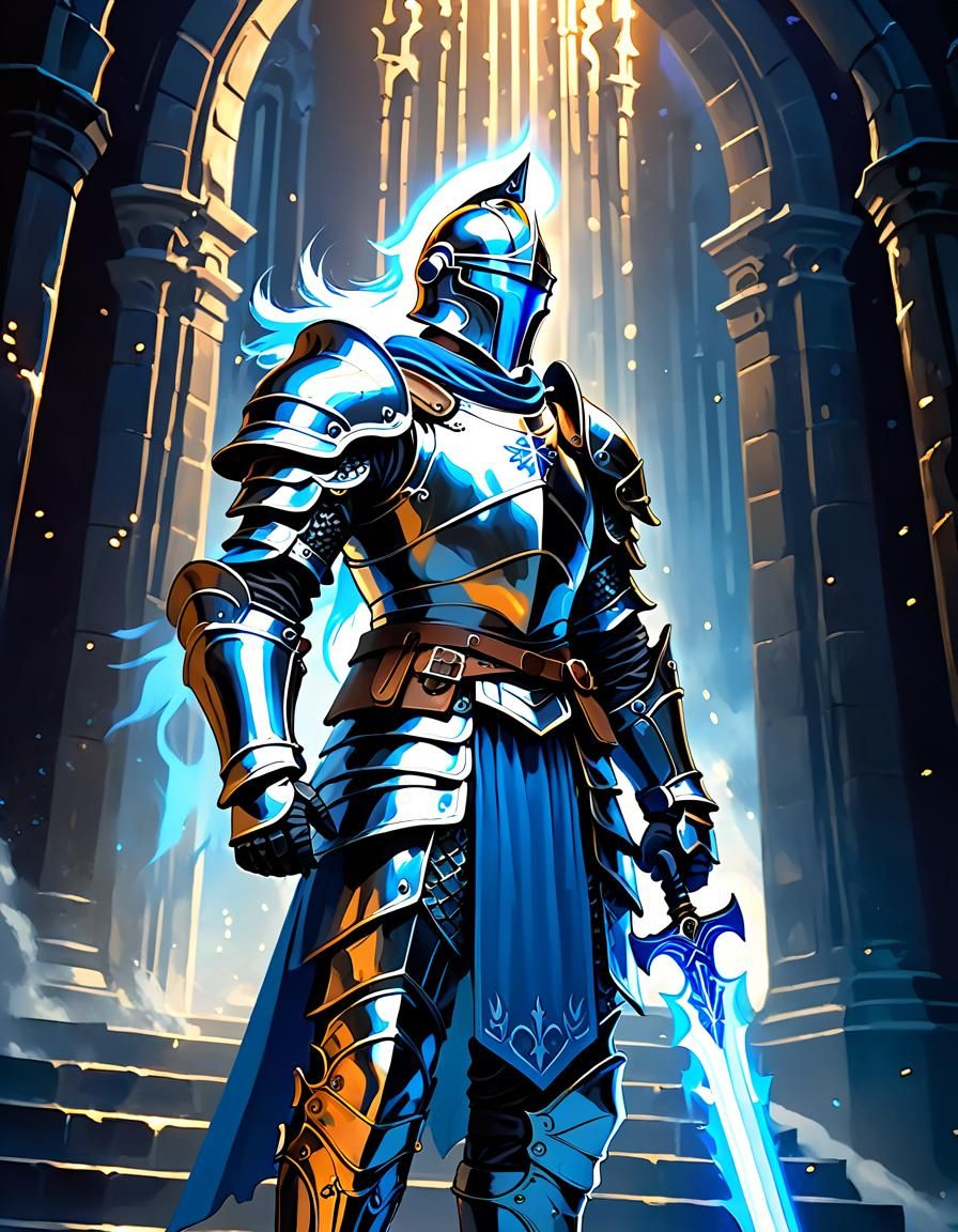 Knight Guarding Stairway to Heaven