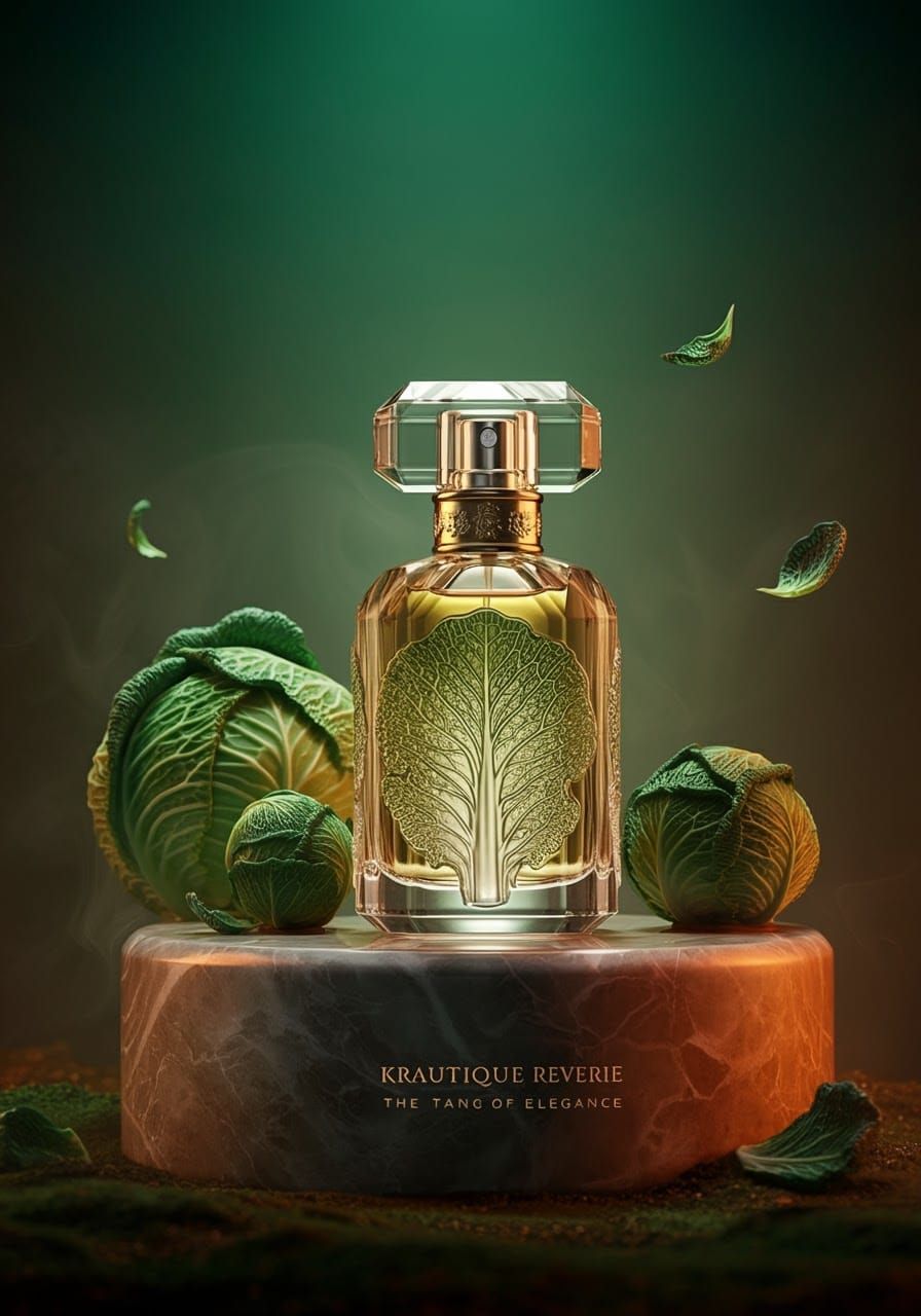 Luxurious Post-Apocalyptic Perfume Bottle
