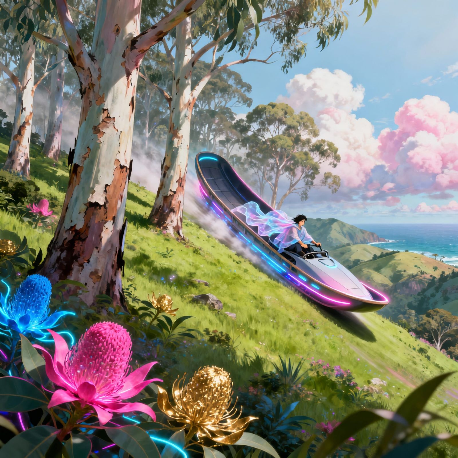 Gigantic Toboggan Adventure in Oceania