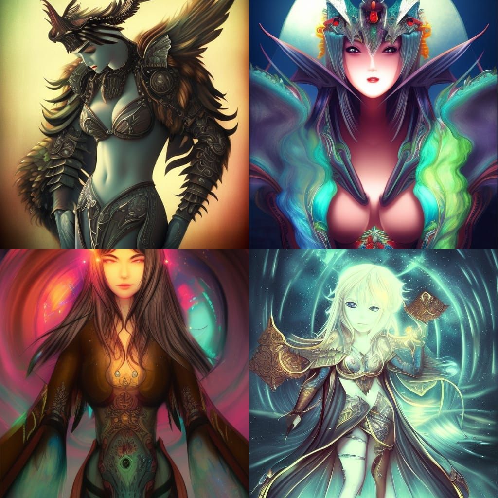 Enchanting AI Fantasy Art Creation