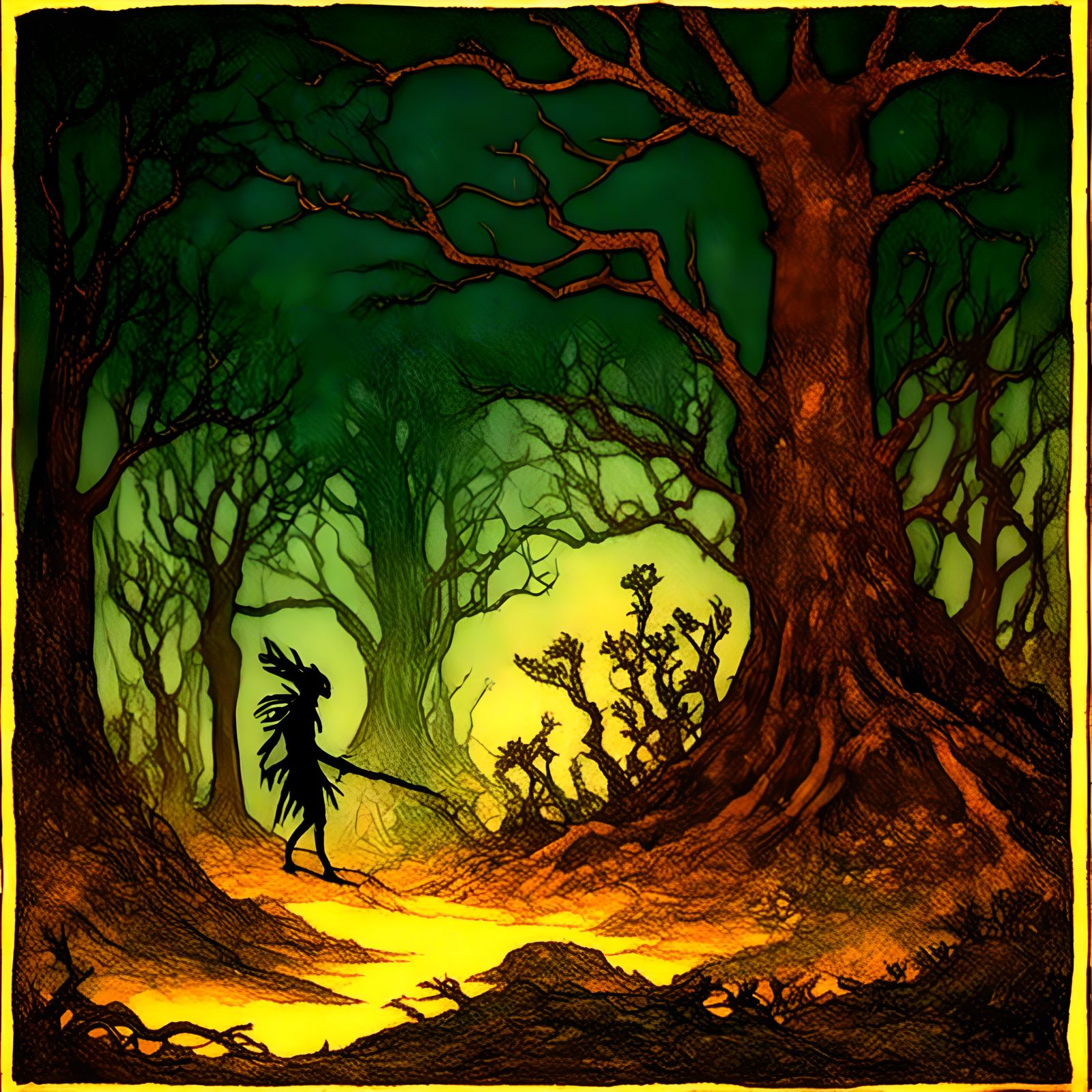 <lora:Stone Age Silhouette:1.0> 
Exquisite fantasy fairy for...