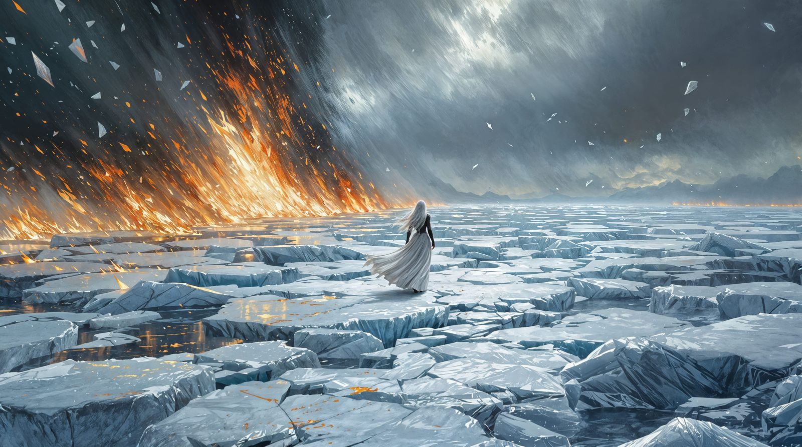 Stormy Sea Valkyrie in Dark Armor