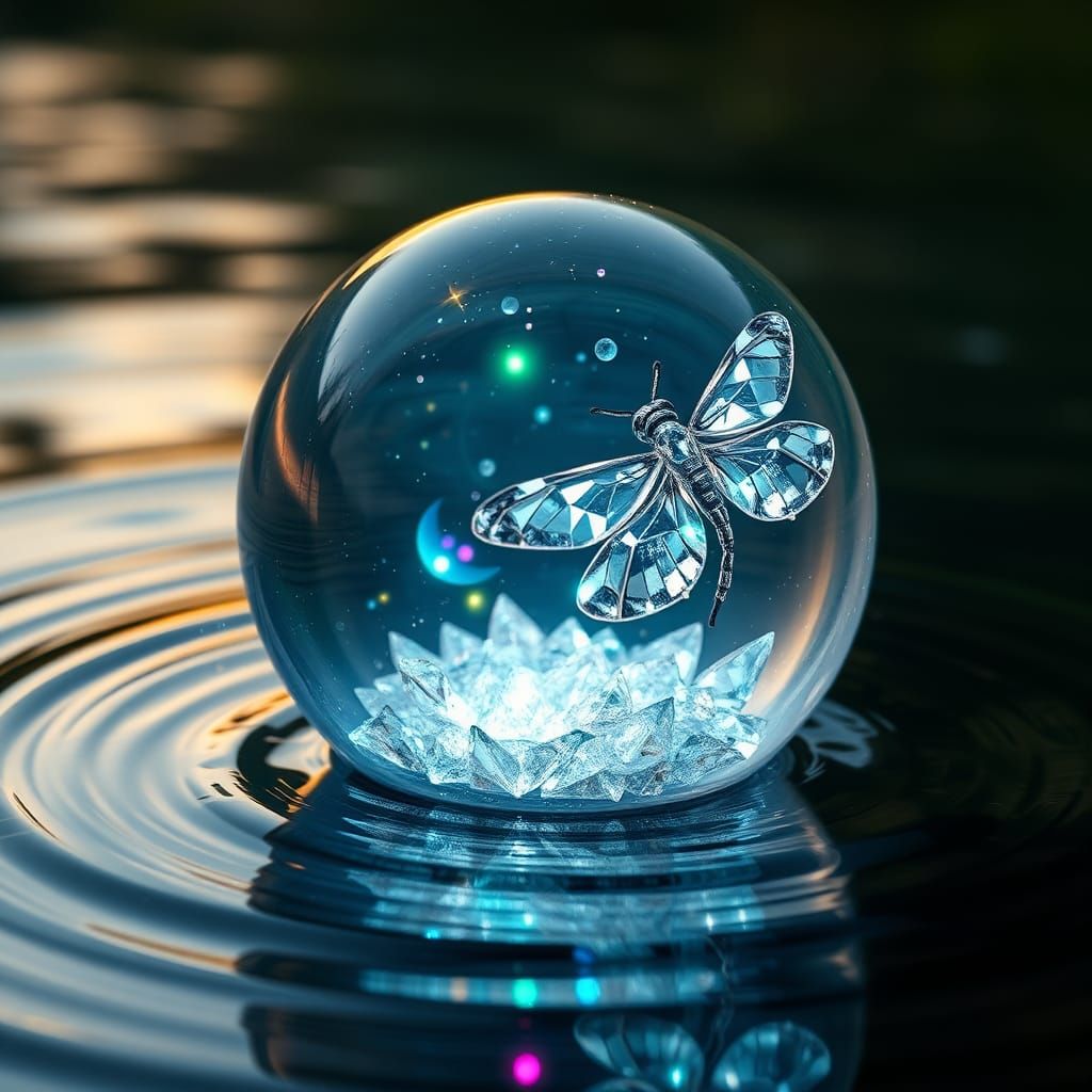 Ethereal Orb with Underwater World
