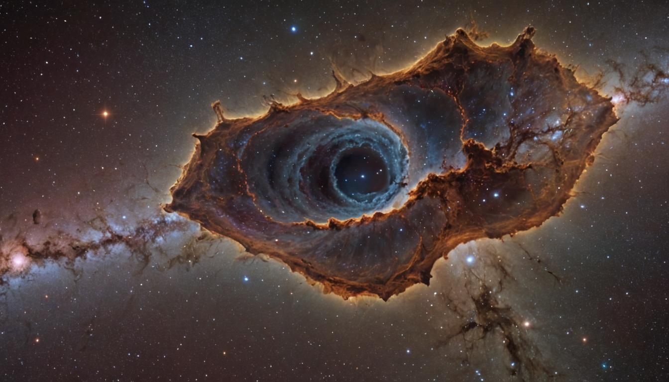 Spaceship Decelerating from Warp Speed near Wormhole