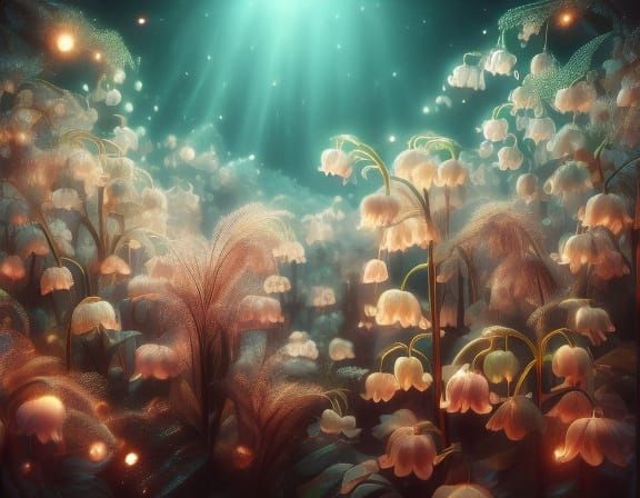 Numinous Vintage Floral Image