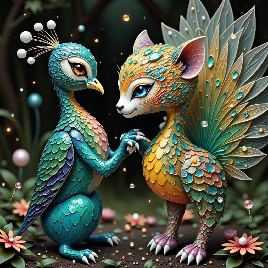 Peacock Teases Murano Cat in Anime Key Visual Style