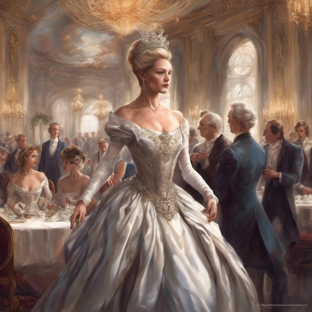 Mary Queen of Scots Dancing in Ballroom