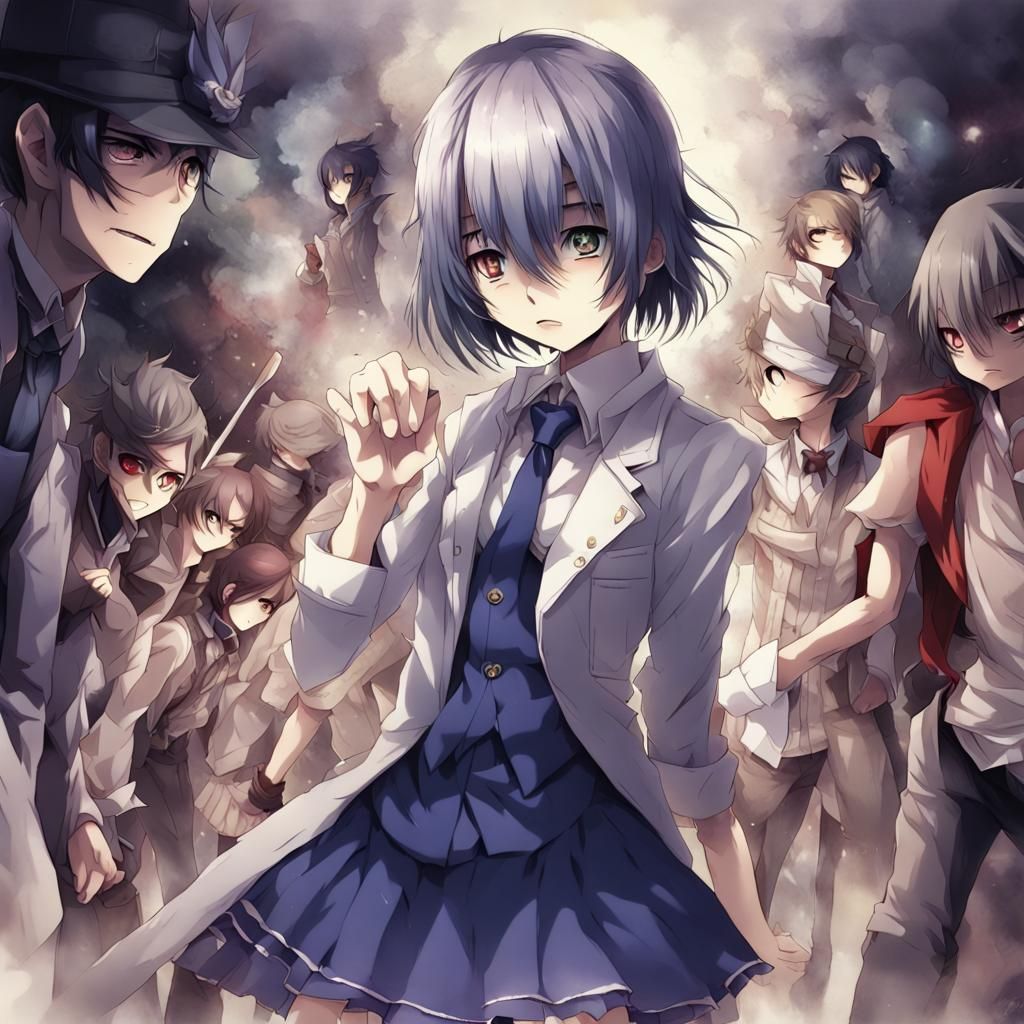 Anime Art Key Visual: A Manga Inspired Scene