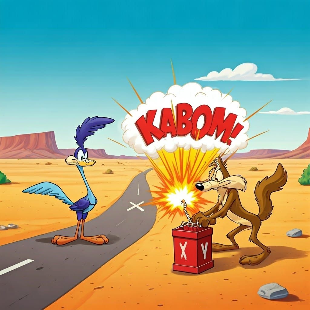 Wile E Coyote Does It Again