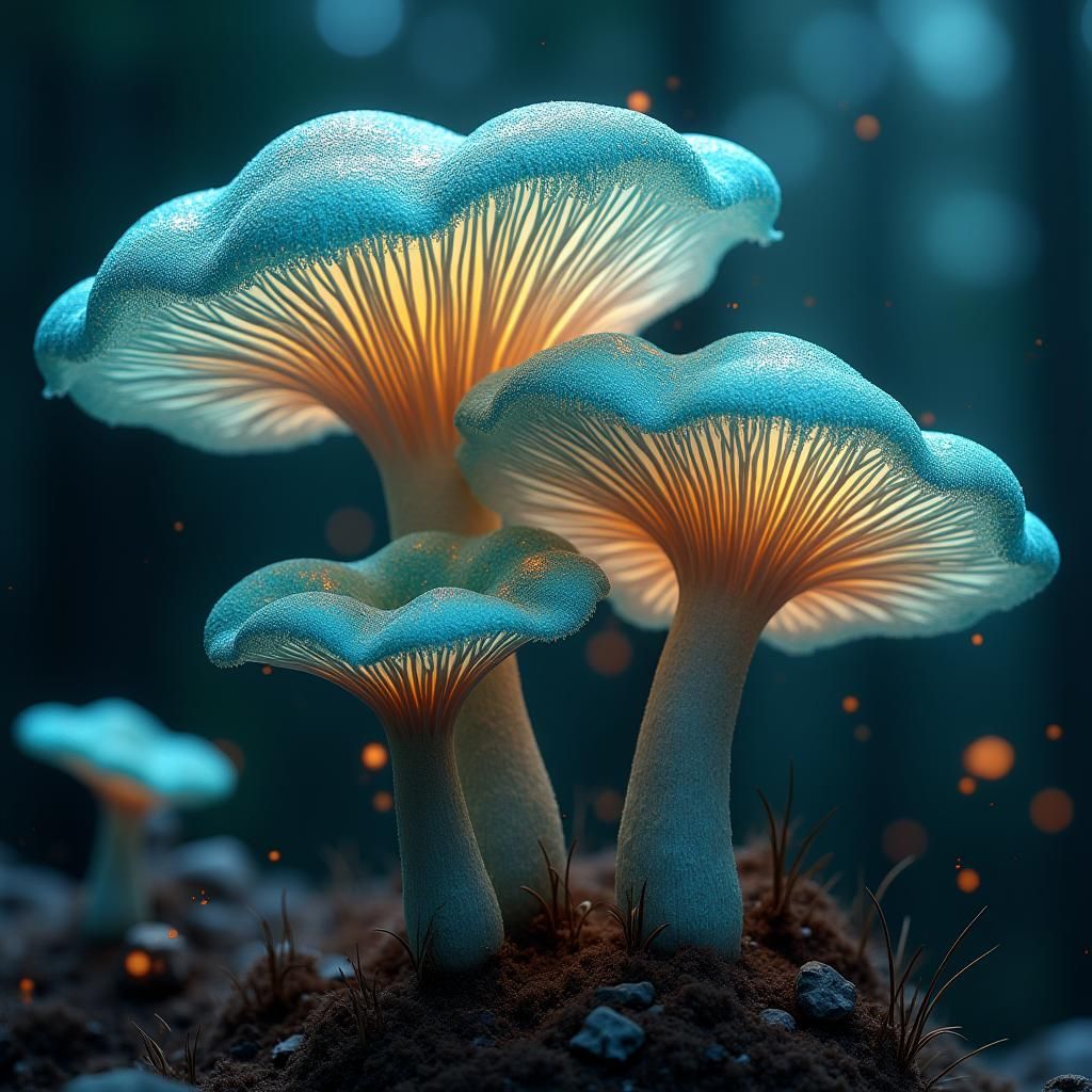 Bioluminescent Mushrooms