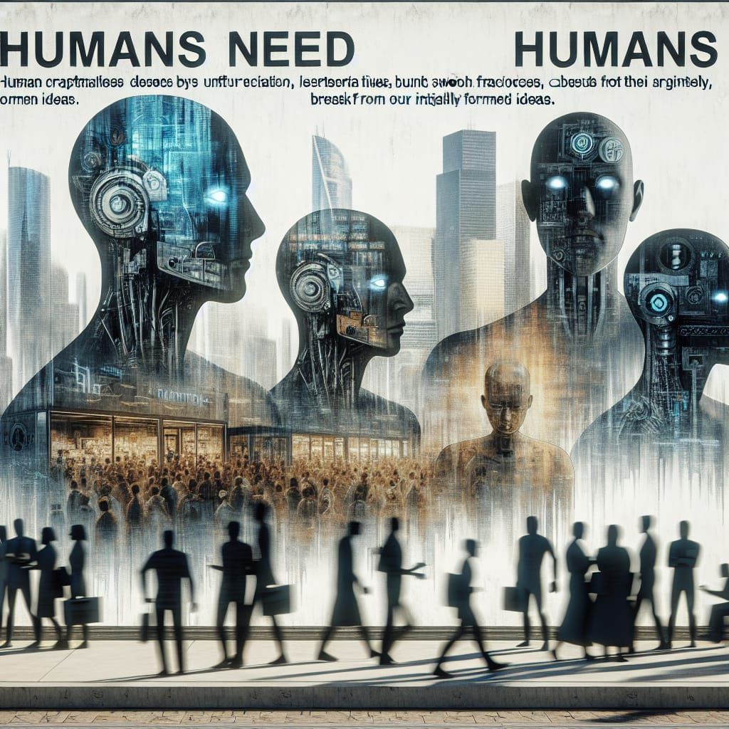 Humans need Humans