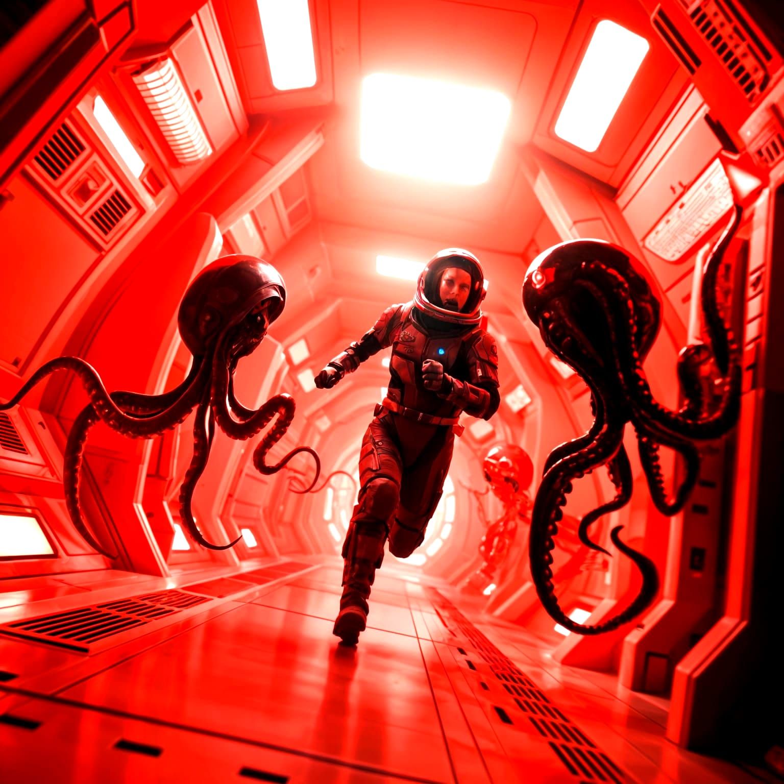 Red alert on Spaceship One