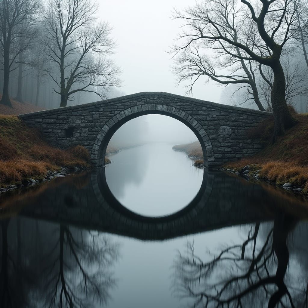 Symmetrical Serenity at Devil's Bridge