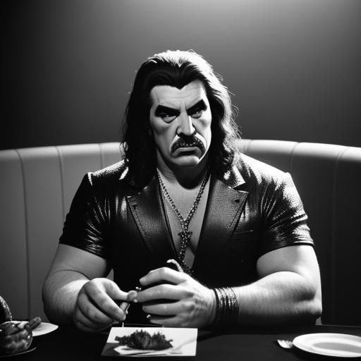 Dramatic Film Still with Lobster