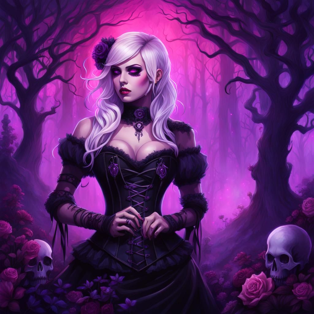 I hate her large breasts!