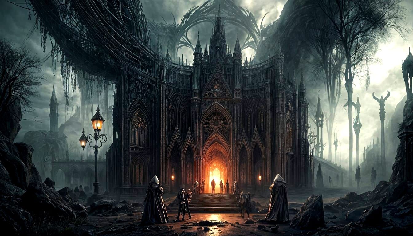 Lilith Commands Alchemy in Dark Surrealism