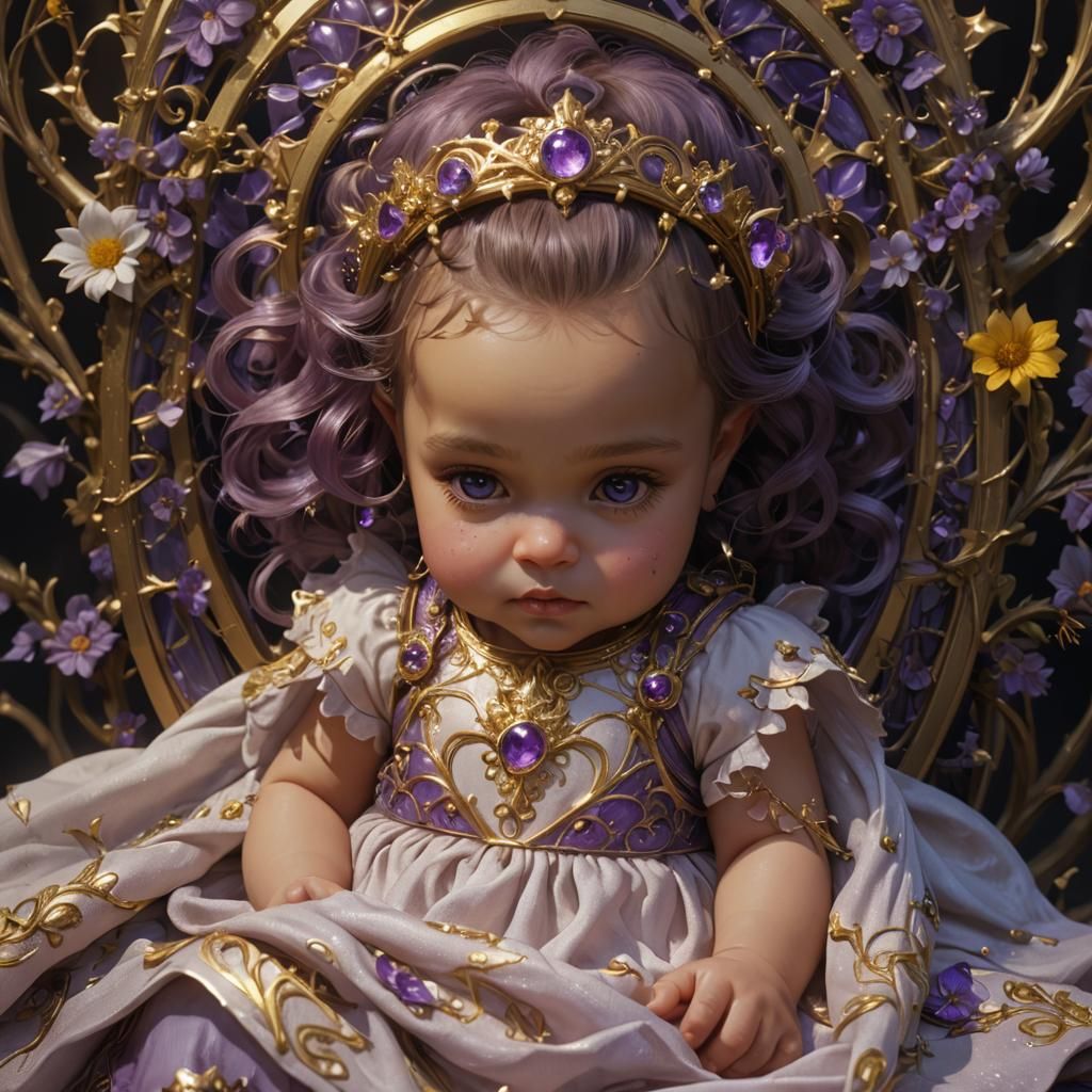 Dark Fantasy Fairy Princess in 8K Resolution