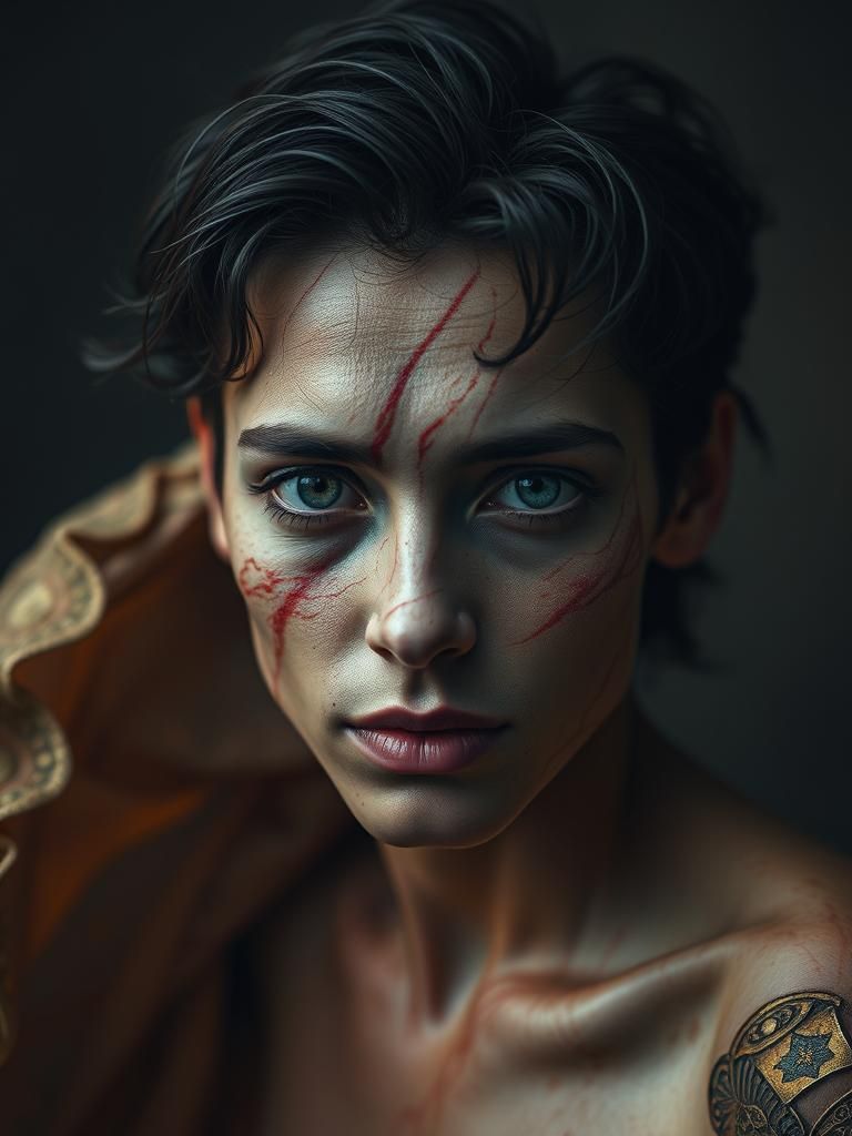 Imagination Expressed in Dimensional Dark Chromatic Art