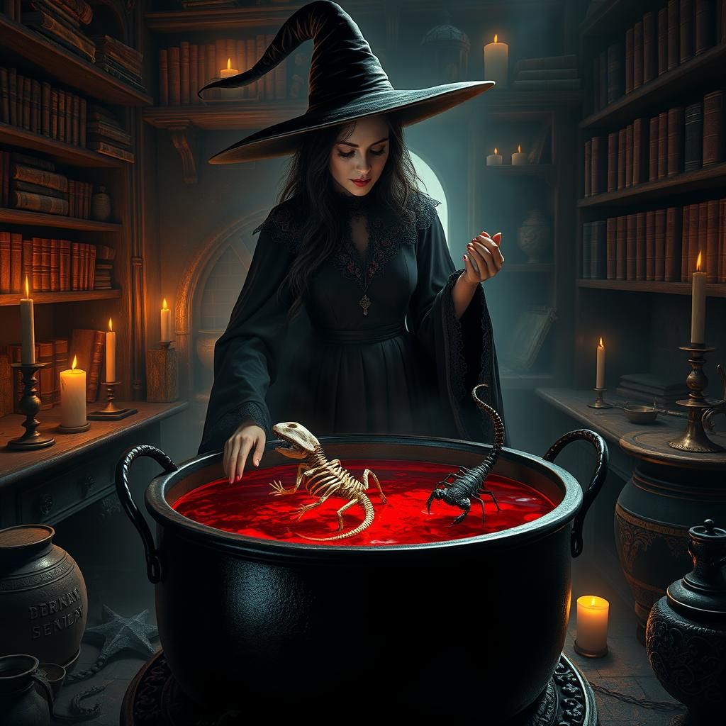 witch cooking