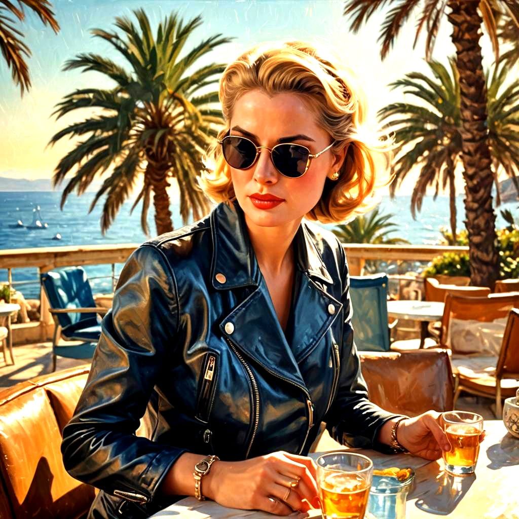 Grace Kelly on the French Riviera