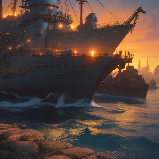 Rosie the Riveter Skeleton Riveting Spaceship Hull