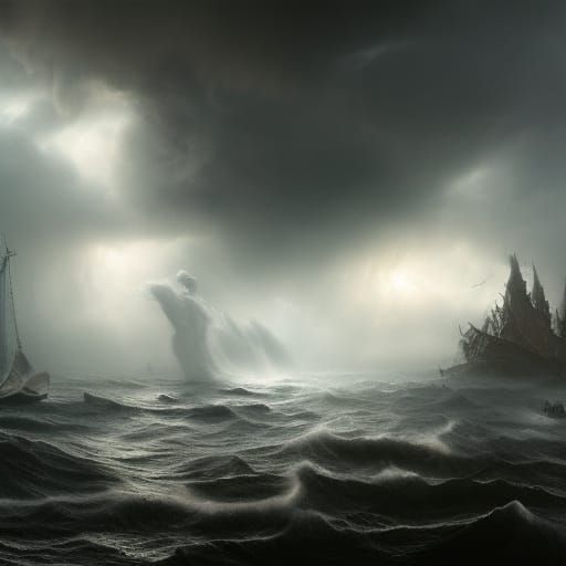 Epic Maelstrom Digital Matte Painting