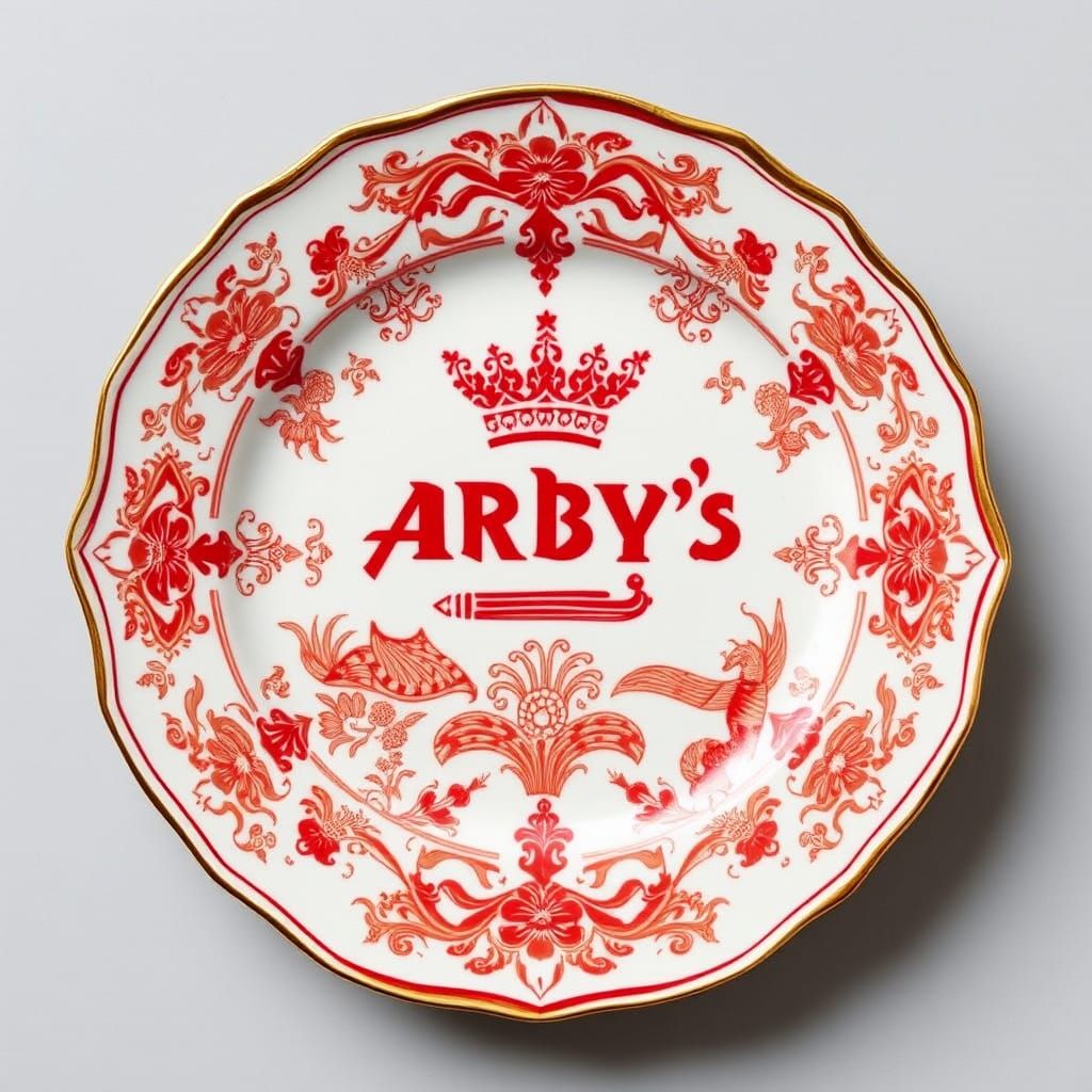 “Arby’s” Official Fine China Pattern