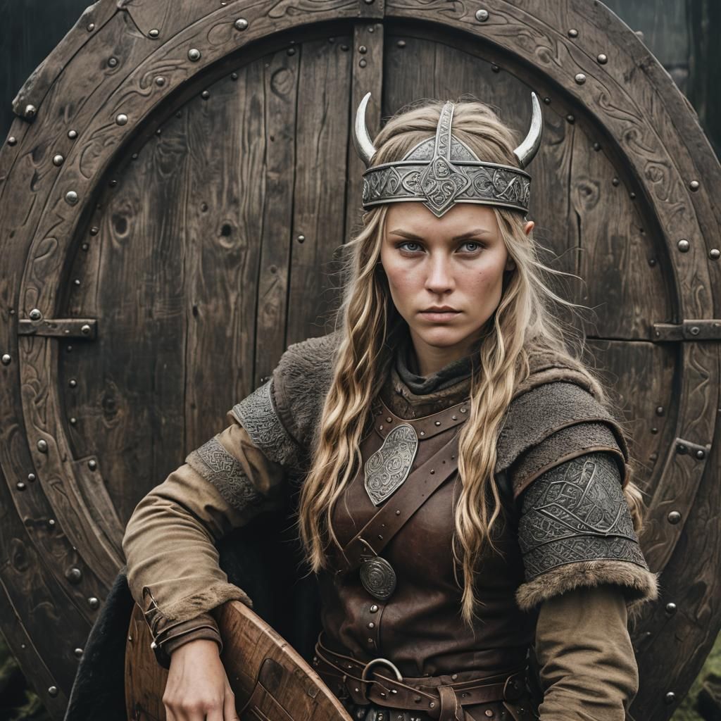 Young viking woman