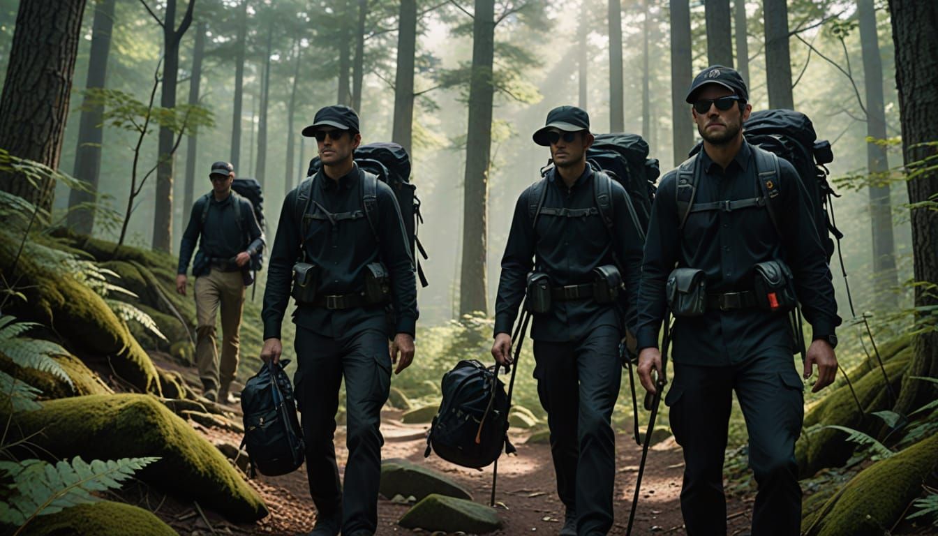 Men in Black Begin Secret Appalachian Trail Mission