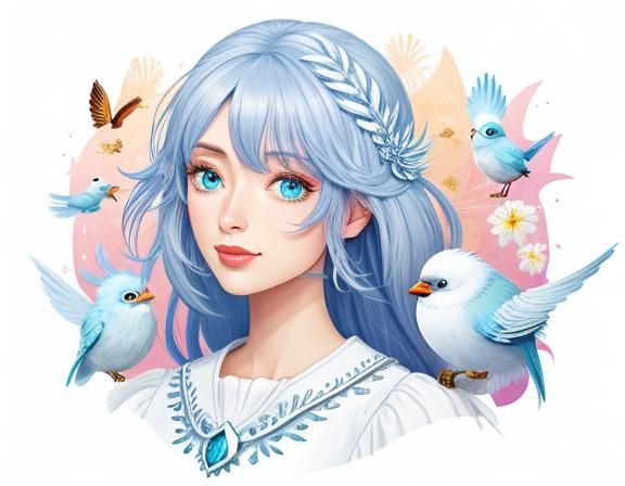 Ice Bird Girl