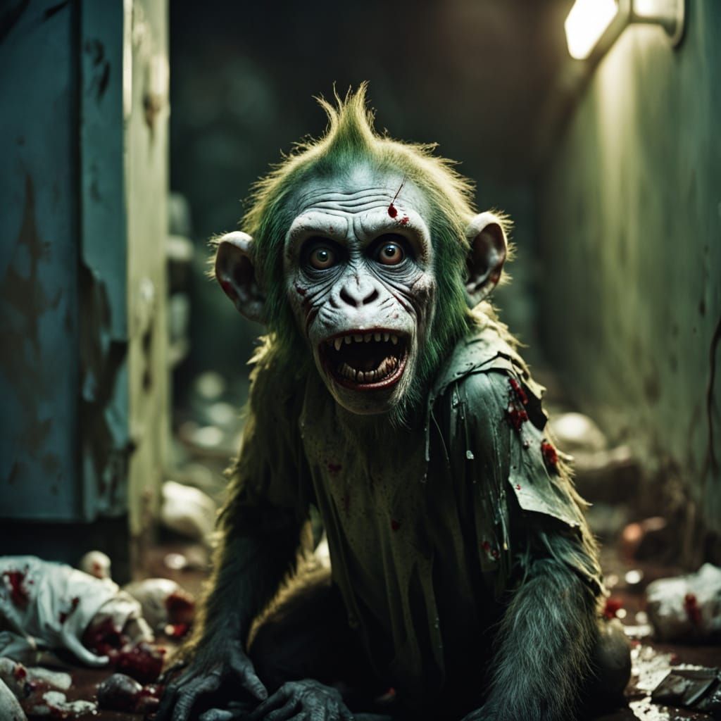 Abandoned Toddlers in a Grisly Public Restroom, Macro Horror...