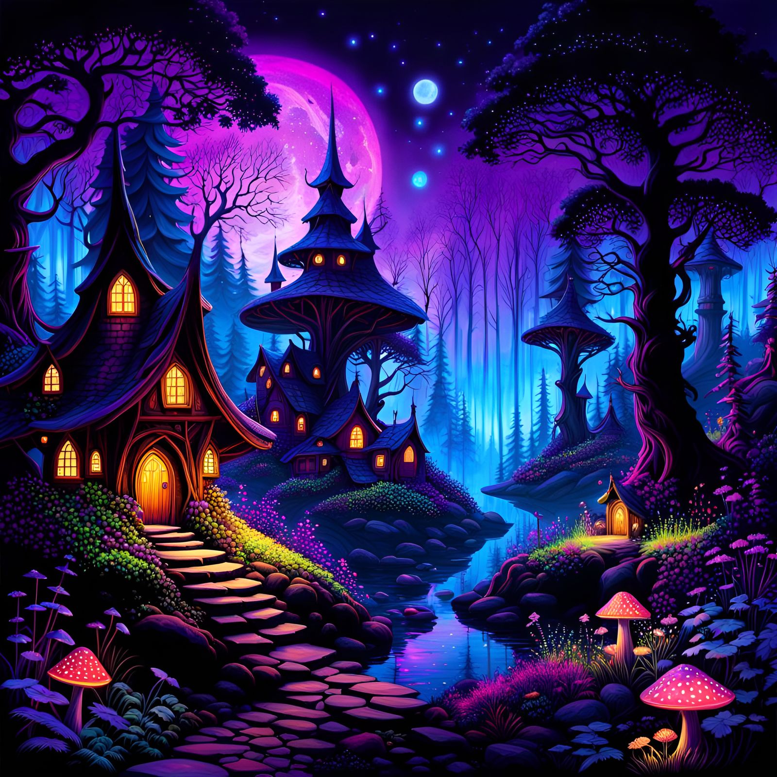 Enchanting Tranquility: A Glimpse into the Whimsical World o...