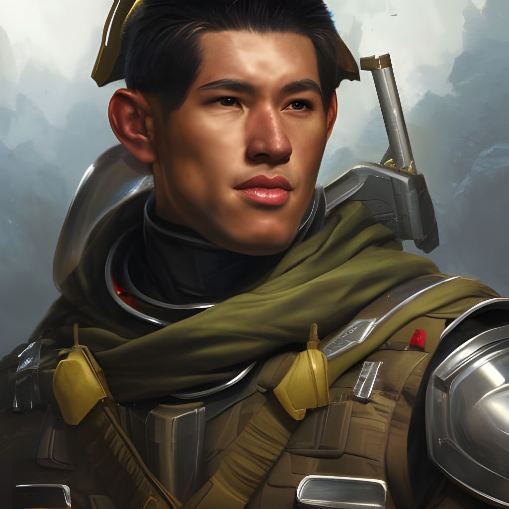 Young Commando Portrait Trending on ArtStation