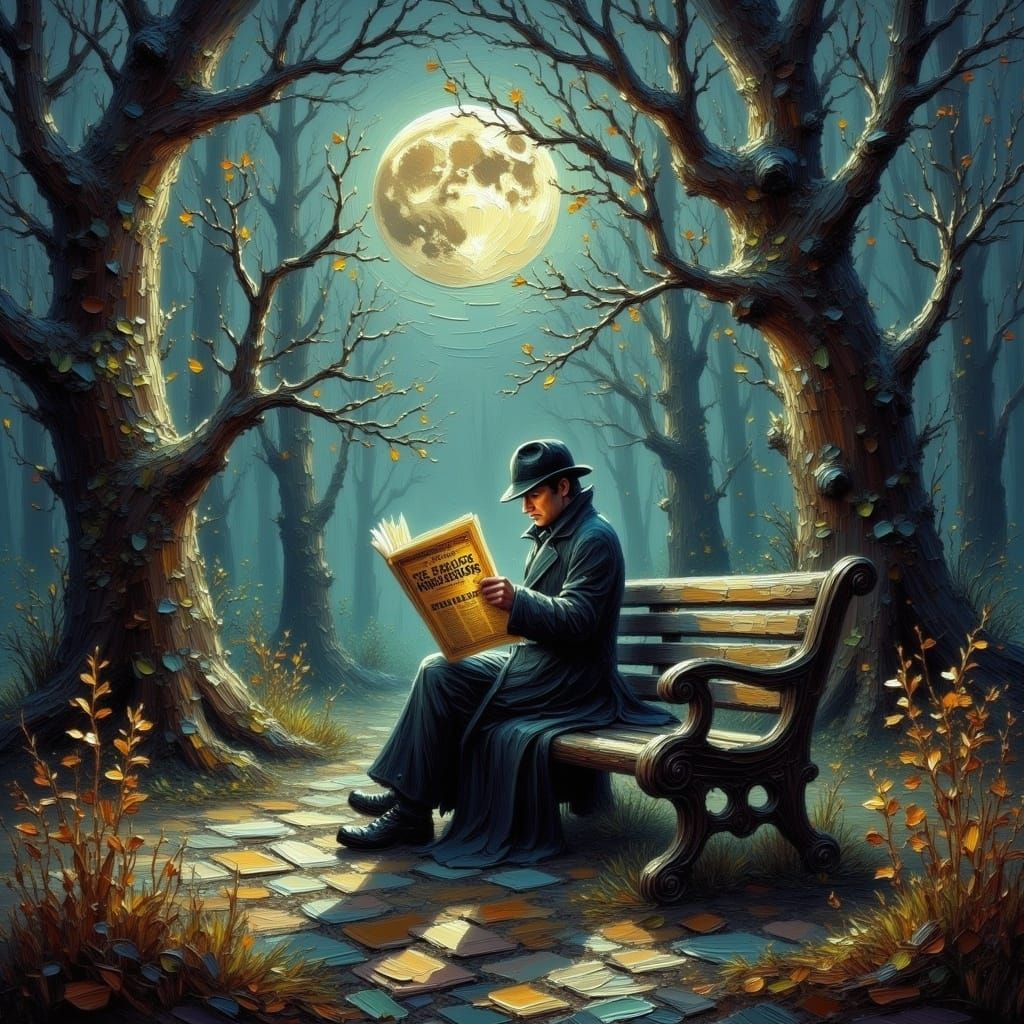 Sherlock Holmes in Victorian-Era Whimsy