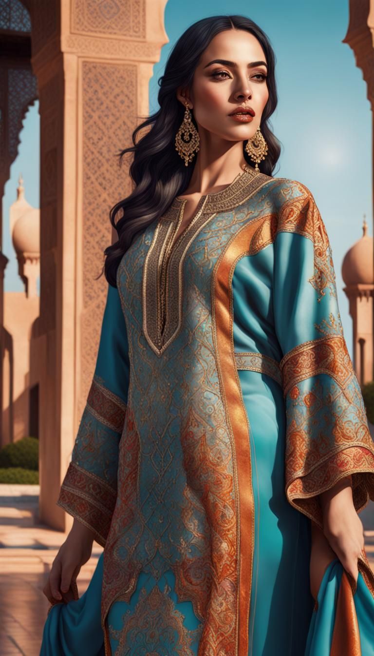 A beautiful moroccan woman