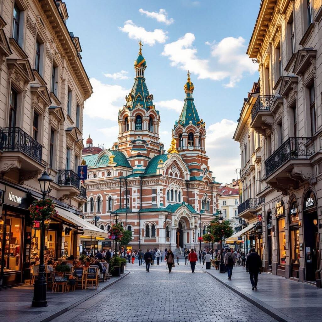 Sofia, Bulgaria Cityscape