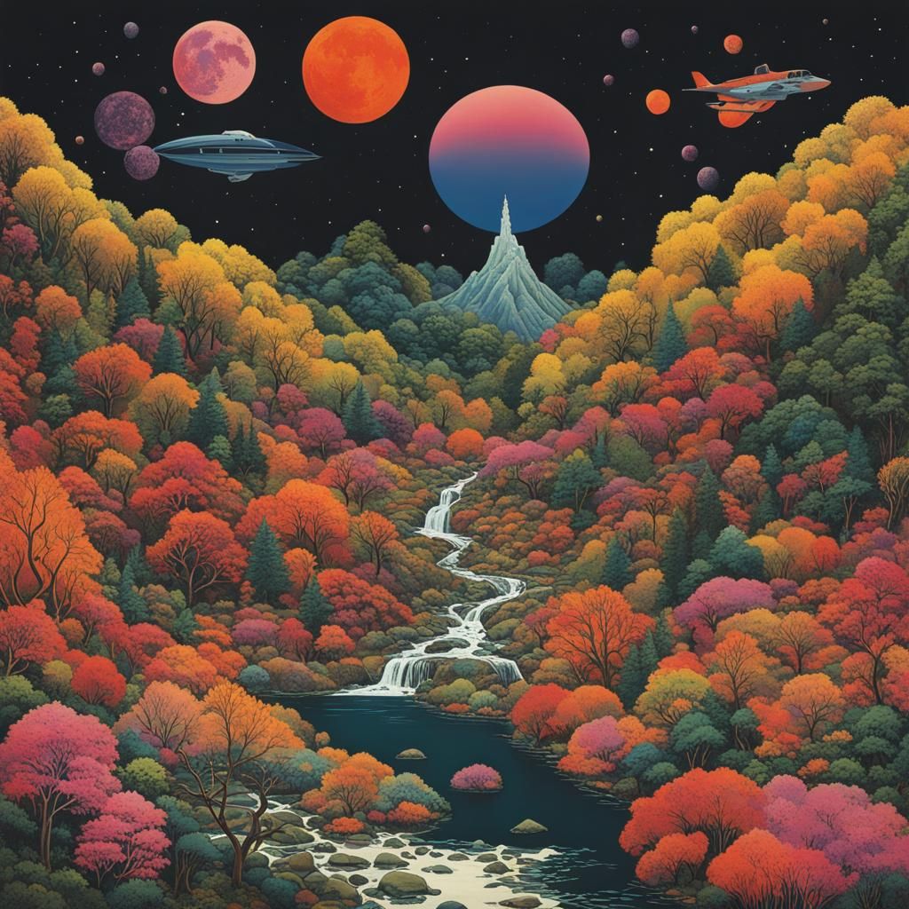 Psychedelic Album Art Inspired by King Gizzard