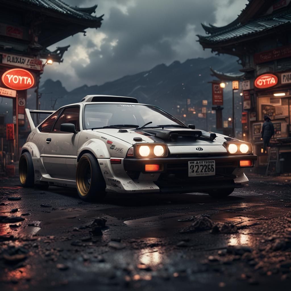 Cyberpunk'd AE86