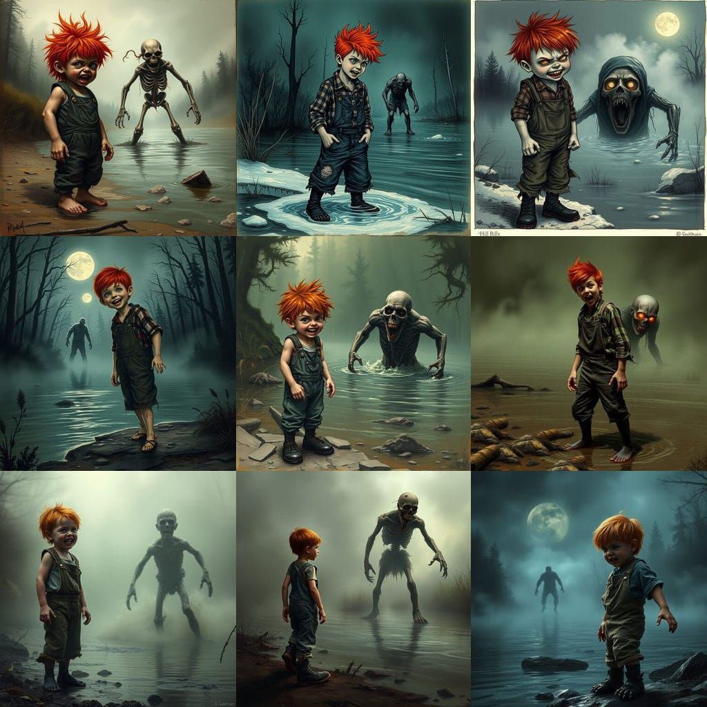 Rural Horror: Hill Billy Boy Faces Off Against Undead Foe in...