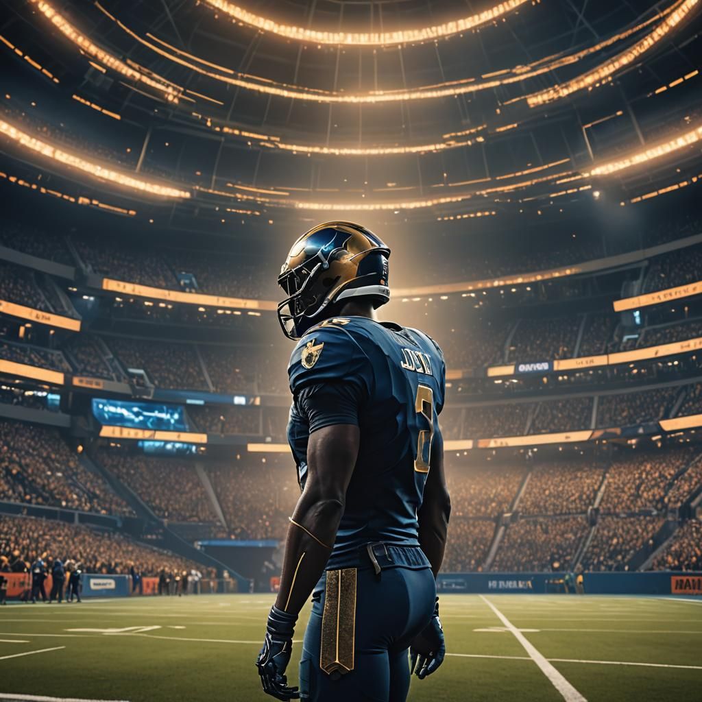 Mystical Football Arena: Fantasy Concept Art