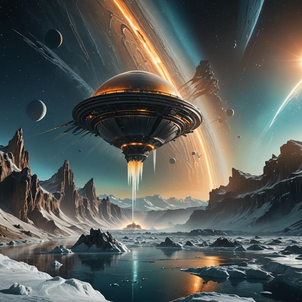 Spectacular Spacecraft Arrival at Enceladus